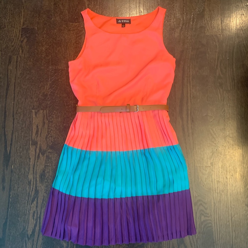 Color Block Dress. Worn once.